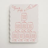 "Glass Tower" - Custom Seating Charts in Sunset by Tamara Hilje - Front