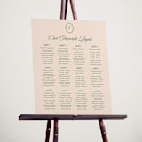"Scripted" - Custom Seating Charts in Emerald by Creo Study - In Use