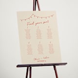 "Party On!" - Custom Seating Charts in Sangria Spark by Zove Ahhh - In Use