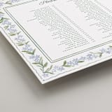 "Vintage Sketched" - Custom Seating Charts in Wisteria by Jenna Holcomb - Detail