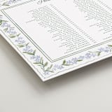 "Vintage Sketched" - Custom Seating Charts in Wisteria by Jenna Holcomb - Detail