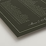 "refined" - Custom Seating Charts in Olive by Nicole Walsh - Detail