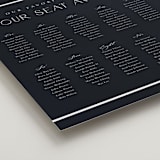 "Luster" - Custom Seating Charts in Ocean by Stacey Meacham - Detail