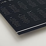 "Luster" - Custom Seating Charts in Ocean by Stacey Meacham - Detail