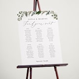 "Classic Love" - Custom Seating Charts in Vanilla by Susan Moyal - In Use