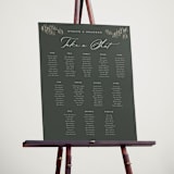 "Peaks" - Custom Seating Charts in Hunter by Sarah Brown - In Use