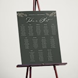 "Peaks" - Custom Seating Charts in Hunter by Sarah Brown - In Use