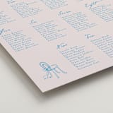 "Handdrawn little things" - Custom Seating Charts in Sky Whispers by Cass Loh - Detail
