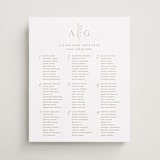 "kouignette" - Custom Seating Charts in Chiffon by chocomocacino - Front