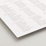 "kouignette" - Custom Seating Charts in Chiffon by chocomocacino - Detail