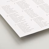 "kouignette" - Custom Seating Charts in Chiffon by chocomocacino - Detail