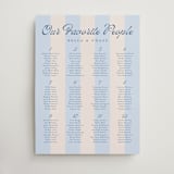 "darby" - Custom Seating Charts in Sky by Susan Asbill - Front