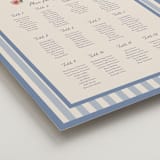 "A wedding in Low Country" - Custom Seating Charts in Cornflower by Chris Griffith - Detail