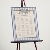 "A wedding in Low Country" - Custom Seating Charts in Cornflower by Chris Griffith - In Use