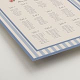 "A wedding in Low Country" - Custom Seating Charts in Cornflower by Chris Griffith - Detail