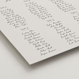 "Puglia" - Custom Seating Charts in Rock by Pati Cascino - Detail