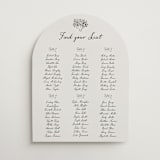 "Puglia" - Custom Seating Charts in Rock by Pati Cascino - Front