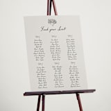 "Puglia" - Custom Seating Charts in Rock by Pati Cascino - In Use