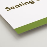 "Landscape Custom" - Custom Seating Charts in Charcoal by Minted Custom - Detail