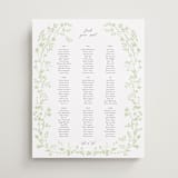 "flower garden" - Custom Seating Charts in Spring by Susan Moyal - Front