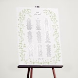 "Flower Garden" - Custom Seating Charts in Spring by Susan Moyal - In Use