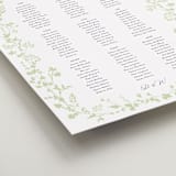 "Flower Garden" - Custom Seating Charts in Spring by Susan Moyal - Detail