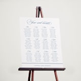 "POSH" - Custom Seating Charts in Ocean by Creo Study - In Use