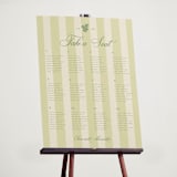 "Heirloom" - Custom Seating Charts in Citrine by Creo Study - In Use