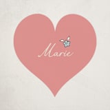 "Disney The Aristocats Marie’s Valentine Wishes" - Custom Stickers in Rose by Sabrin Deirani - Front