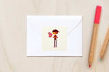 "Be Mine Bubblegum" - Custom Stickers in Strawberry by Bob Daly - In Use
