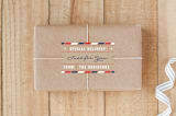 "Special Delivery" - Custom Stickers in Denim by Shirley Lin Schneider - Front