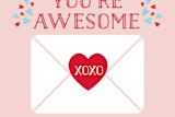 "Valentine You Are Awesome" - Custom Stickers in Ballet Shoes by curiouszhi - In Use