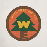 "Disney Pixar's Up Wilderness Adventure" - Custom Stickers in Paradise by Kamala Nahas - Front