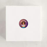 "A Magical Friend" - Custom Stickers in Pulpura by Jen Banks - In Use