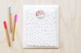 "Doodle Words" - Custom Stickers in Pebble by Alethea and Ruth - Front