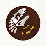 "I Dig You" - Custom Stickers in Cocoa by Cricket and Bee - In Use