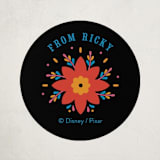 "Miguel and Dante from Disney and Pixar's Coco" - Custom Stickers in Midnight by Becky Nimoy - Front