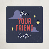 "Disney and Pixar Toy Story Friendship Story" - Custom Stickers in Intergalactic by Leia Matt - Front