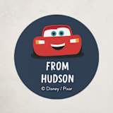 "Disney and Pixar's Cars Heart Race" - Custom Stickers in Asphalt by Erica Krystek - Front
