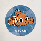 "Disney and Pixar's Finding Nemo Fin-tastic" - Custom Stickers in Ocean by Pixel and Hank - Front