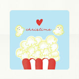 "Popped Into My Life" - Custom Stickers in Deep Sea by Gina Grittner - In Use