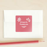 "Unicorn Garden" - Custom Stickers in Peony by Jessie Steury - Front