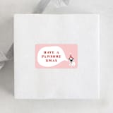 "Christmas Dogs" - Custom Stickers in Snow by Vivian Yiwing - Front
