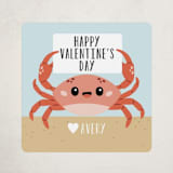 "Crabby" - Custom Stickers in Sky by Oma N. Ramkhelawan - Front