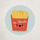 "Great Combo" - Custom Stickers in Sky by Itsy Belle Studio - Front