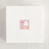 "Soft Serve" - Custom Stickers in Bubblegum by Kacey Kendrick Wagner - In Use