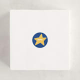 "Superstar Valentine" - Custom Stickers in Blue Slate by Sabrina Excene - In Use