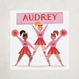 "Valentine cheer" - Custom Stickers in Cherry by Karidy Walker - Front