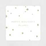 "Starry Celebration" - Custom Stickers in Gold by Lori Wemple - In Use