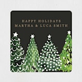 "Decorated Christmas trees" - Custom Stickers in Snow by Rosana Laiz Blursbyai - In Use